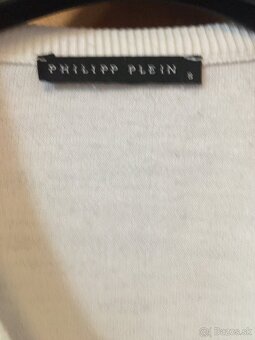 PHILIPP PLEIN smotanový damsky svetrik S/M - 12