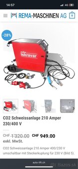 co2 iskravar cooline zváračka komplet - 12