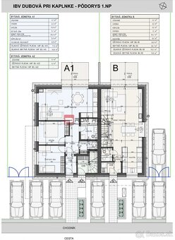 3-izbový byt (71 m²) s 2 park. miestami – Projekt PRI KAPLNK - 12