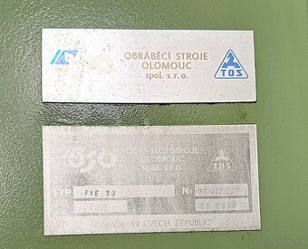 Frézka svislá konzolová FVE 20 - 12