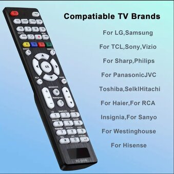 Univerzálny diaľkový ovládač - 12