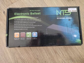 elektronické predradniky rôzne , nové v krabici - 12