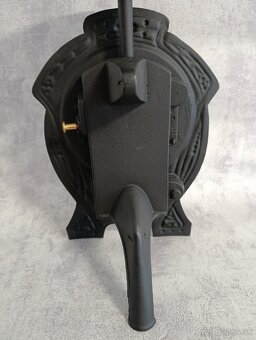 Velmi pěkné jednomiskové litinové 10kg váhy po renovacii - 12