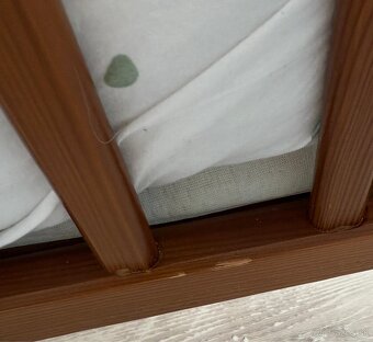 Drevená detská postielka z masívu - 12