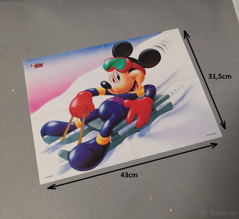 Original Retro plagáty Walt Disney Mickey Mouse - 12