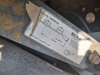 JUNGE MNSTSP-061LB + PLATFORM BAR Cargolift - 12