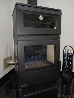 Krbova pec TEBA tk15 s rurou na pecenie - 12
