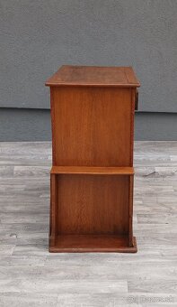 Skrinka dubová starožitná. - 12