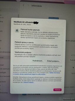 Macbook AIR M2 (2022), 8/256GB - 12