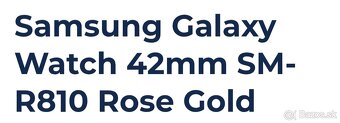 Samsung galaxy Watch 42mm - 12