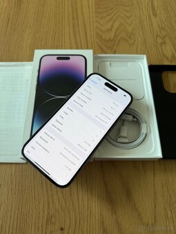 iPhone 14 Pro 512 gb Deep Purple v záruke + prislušenstvo - 12