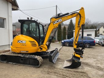 JCB 8055 zts + Engcon, centralne mazanie - 12