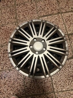 Plechové disky 5x112 R16 + puklice - 12