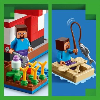 Lego Minecraft 21254, 21270 - NOVÉ - 12