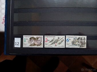 Poštové známky č.433 - ČESKOSLOVENSKO - 20 sérií - 12