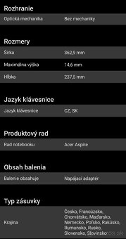 Predam Acer Aspire Go 15 Pure Silver - 12