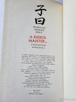 Sün-C´ Mencius Konfucius - A riekol majster... - 12