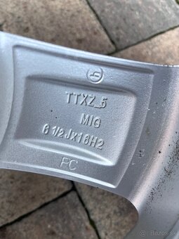 Hliníkové disky Škoda/VW R16, 5x112 - 12