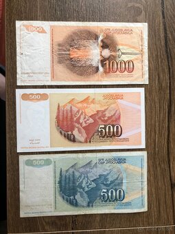 Bankovky JUHOSLAVIA 5 - 12