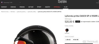 CASCO SP SIX L 58-62 cm - 12