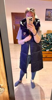 tommy hilfiger novucka original luxusna bunda-vesta - 12