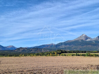 Slnečný rekreačný pozemok v lese pod Vysokými Tatrami v lo - 12