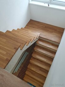 Drevené schody na mieru-Bukove aj Dubove - 12