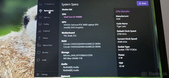 i5 11400H, 64GB Ram, NVME 512GB + 1TB, RTX 3060 - 12