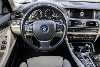 BMW Rad 5 520d 190k A/T, 140kW / AJ NA SPLÁTKY / PROTIÚČET / - 12