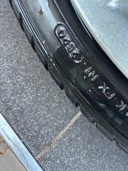 Originál BMW disky R20 styling 434M na zimných pneu - 12