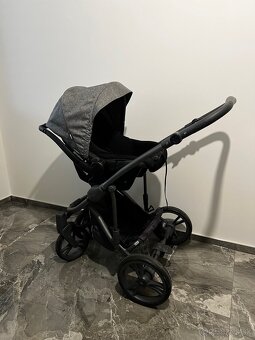 Kočík Bebetto bresso grey 22 + vajičko Bobostello Mars - 12