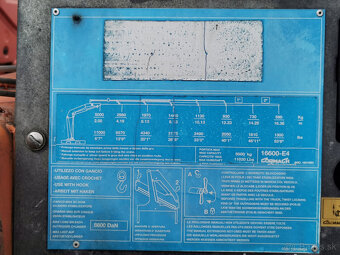 Prodám MERCEDES-BENZ AXOR 2533 L 6X2 E4 valník s hydr. rukou - 12