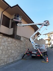 Prenájom plošina s obsluhou 21m - 12