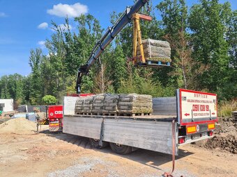 Doprava, náves plato s hr, súprava s hr, valník s hr - 12