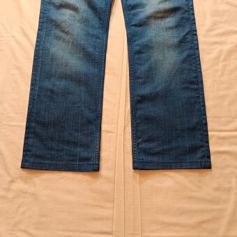 Dolce & Gabbana vintage rovné modré džínsy široké baggy 33 - 12