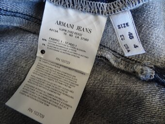 Denim Armani Jeans, šaty veľ. XS - 12