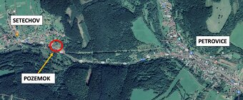 Petrovice – 3.400 m2 STAVEBNÝ POZEMOK NA RODINNÝ DOM pri BY - 12