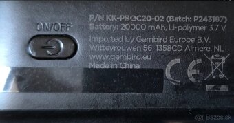 Predám Powerbank 20 000 mAh - 12