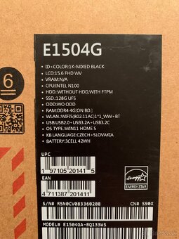 Asus Vivobook Go 15 E1504GA-BQ133WS Top stavako nové. - 12