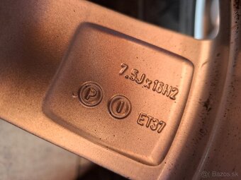 Originálne hlinikove disky Audi R16, 5x112 - 12