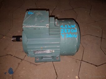 Predám el.motory na čerpadlá Sigma Darling 1,5kW - 12