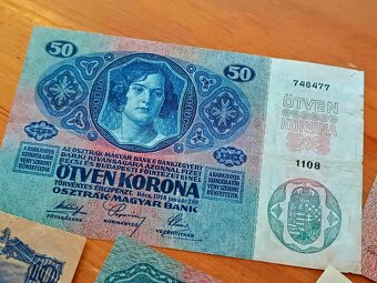REZERVACE -  Rakousko-Uherska (50, 20, 10, 2, 1 koruna) - 12