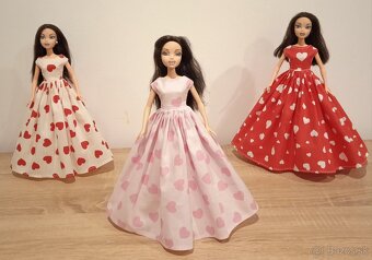 Barbie-dlhe šaty pre Barbie - 12