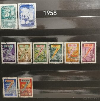 Predám poštové známky ZSSR - REZERVOVANÉ - 12