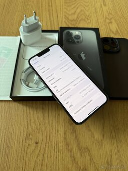 iPhone 13 Pro 256 gb Graphite - komplet príslušenstvo,zaruka - 12