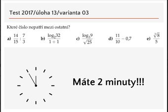Masarykova univerzita podklady na prijímačky - 12
