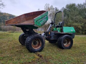 6t sklápač BanfordTEREX - Import NORWAY 4X4 ROTATION Široké - 12