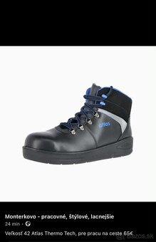 Veľkosť 42, MIX pracovná-bezpečnostná obuv - 12