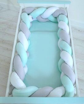 Súprava do detskej postieľky viac farieb na výber - 12