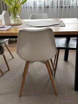 4 ks jedálenské stoličky Jysk - 12